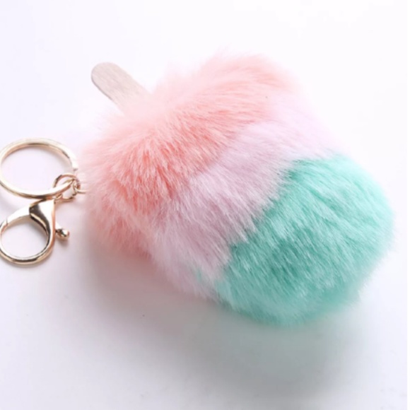 POPSICLE POM KEYCHAIN - Picture 3 of 4